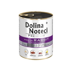 Dolina Noteci Premium Coniglio con Mirtillo Rosso 800g