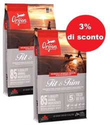 Orijen Fit & Trim Dog 2x11,4kg - 3% di sconto in un set