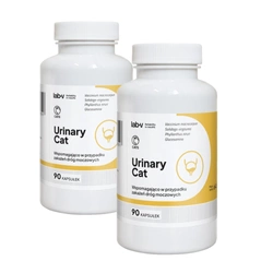 Lab-v Urinary Cat - Supporto urinario per gatti 2x90 capsule -2% di sconto sul set
