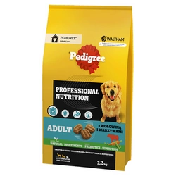 PEDIGREE® Adult Professional Nutrition 12 kg con manzo e verdure - alimento secco completo per cani adulti di taglia grande e media