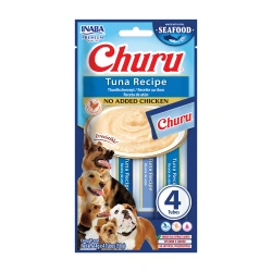 INABA Dog Churu (a base di pesce) Ricetta al tonno 4x14g (56g)