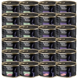 DOLINA NOTECI Premium per gatti MIX DI SAPORI 24x185g