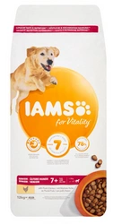 IAMS-Alimento secco Vitality per cani anziani di taglia grande, con pollo 12 kg