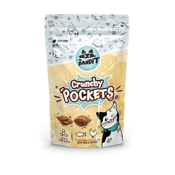 Mr Bandit Crunchy Pockets con tonno e pollo 40g