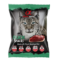 Alpha Spirit Duck Bars Snack per gatti 50g