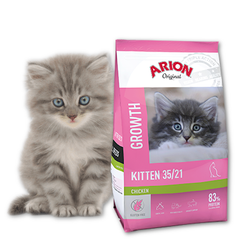 Arion Original Kitten 35/21 Chicken 7,5kg x2