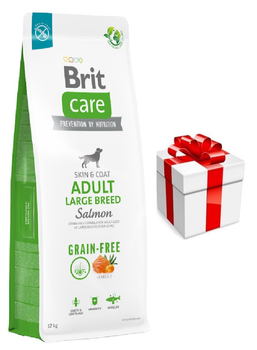 BRIT CARE Dog Grain-free Adult Large Breed Salmone 12 kg +sorpresa per il vostro cane GRATUITO