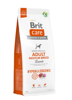 BRIT CARE Dog Hypoallergenic Adult Medium Breed Agniello  2x12kg