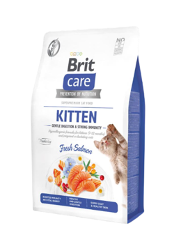 BRIT Care Cat Grain-Free Kitten Gentle Digestion & Strong Immunity 400g