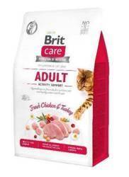 Brit Care Cat Grain-Free Aldut Activity Support Pollo e tacchino 7kg x2