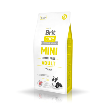 Brit Care Mini Grain Free Adult Con agnello 2kg