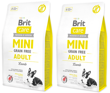 Brit Care Mini Grain Free Adult Con agnello 7kg x2