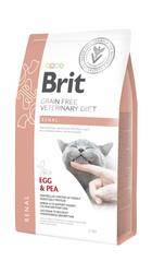 Brit Grain Free Veterinary Diet Cat Renal Uovo e piselli 2kg