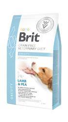 Brit Grain Free Veterinary Diet Dog Obesity Agnello e piselli 2kg