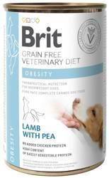 Brit Grain Free Veterinary Diet Dog Obesity Con agnello e piselli 400g