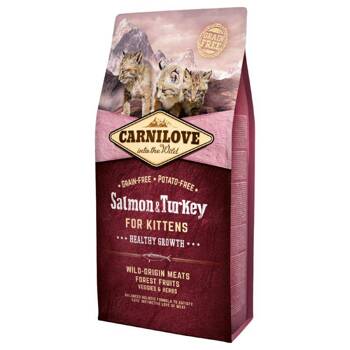 CARNILOVE Cat Salmon & Turkey For Kittens 2kg