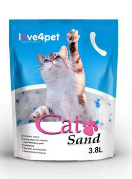 Cat Sand Lettiera per gatti in silicone 3,8l