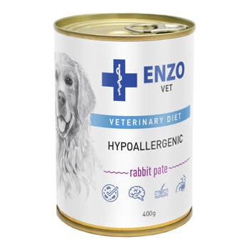 ENZO VET Hypoallergenic Diet con coniglio per cani 400g