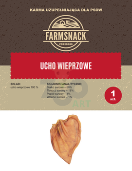 FarmSnack Orecchio di maiale 1 pezzo