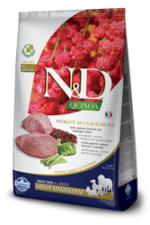 Farmina N&D Quinoa Canine Weight Management Lamb 2,5kg