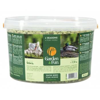 GARDEN FUN Mangime per uccelli acquatici Secchio da 1,2 kg