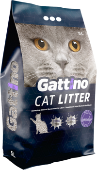 Gattino Lettiera per gatti profumata alla lavanda 5L