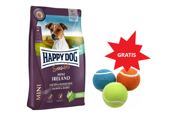 Happy Dog Mini Irland 10kg + Pallina da tennis galleggiante GRATIS