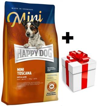 Happy Dog Mini Toscana 4kg + sorpresa per il cane GRATIS