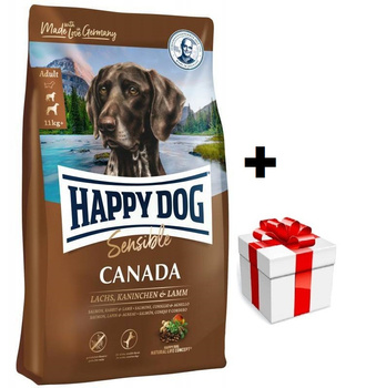 Happy Dog Supreme Canada 4kg + sorpresa per il cane GRATIS