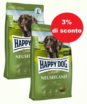 Happy Dog Supreme Neusseland 2x12,5kg - 3% di sconto in un set