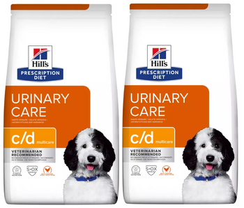 Hill's PD Prescrizione Dieta canina c/d Cura delle vie urinarie 12kg x2