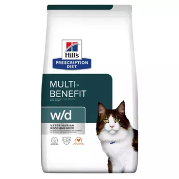 Hill's PD Prescrizione Dieta felina w/d Pollo 1,5kg