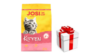 JOSERA JosiCat Kitten 10kg + sorpresa per il gatto GRATIS