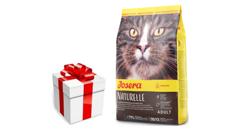 Josera Naturelle 10kg + sorpresa per il gatto GRATIS