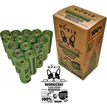 NUXIE® sacchetti biodegradabili per la pupù del cane bio box 225pz.