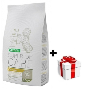 Nature’s Protection Superior Care White Dogs Adult Small Breeds With Lamb 10kg + sorpresa per il cane GRATIS
