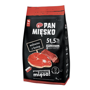 PAN MIĘSKO Manzo con capra M 9 kg