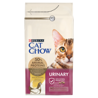 PURINA Cat Chow Alimento per le vie urinarie ricco di pollo 1,5 kg