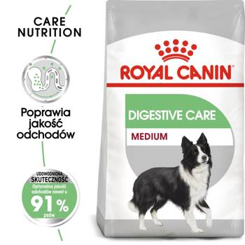 ROYAL CANIN CCN Medium Digestive Care 12 kg alimento secco per cani adulti di razza media con apparato digerente sensibile