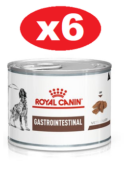 ROYAL CANIN Gastro Intestinal 6x200g lattina - di sconto in un set
