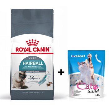 ROYAL CANIN Hairball Care 10kg + Lettiera 3,8l GRATIS!!!