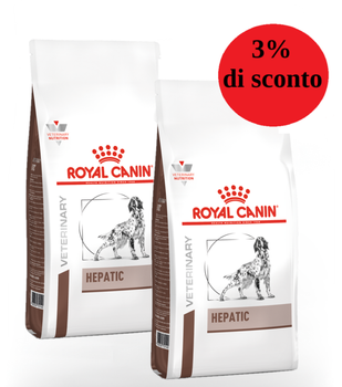 ROYAL CANIN Hepatic 2x6kg - 3% di sconto in un set