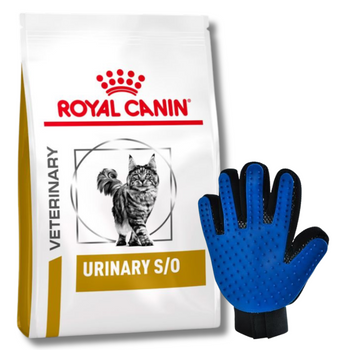 ROYAL CANIN Urinary S/O 7kg + Guanto di pettinatura GRATIS