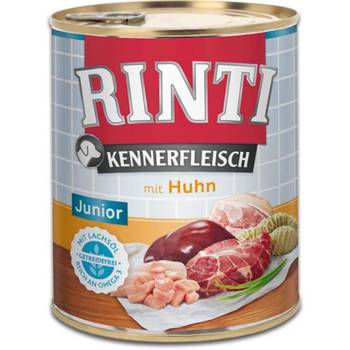 Rinti Kennerfleisch Junior Huhn cibo umido per cani - pollo 800g