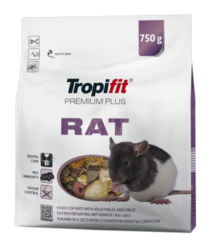 TROPIFIT Premium Plus RAT 750g - per ratti