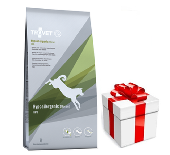 TROVET HPD Hypoallergenic - Horse (per cane) 10kg + sorpresa per il cane GRATIS