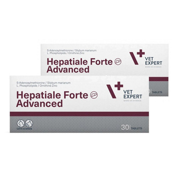 VETEXPERT Hepatiale Forte Advanced 2x30 Compresse - 2% di sconto in un set