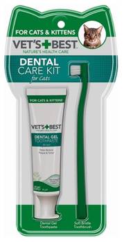 Vet's Best Un kit per la cura quotidiana dei denti del tuo gatto