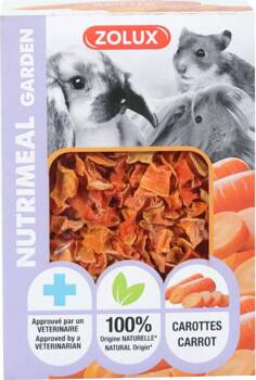 ZOLUX NUTRIMEAL3 GARDEN con carote 40 g